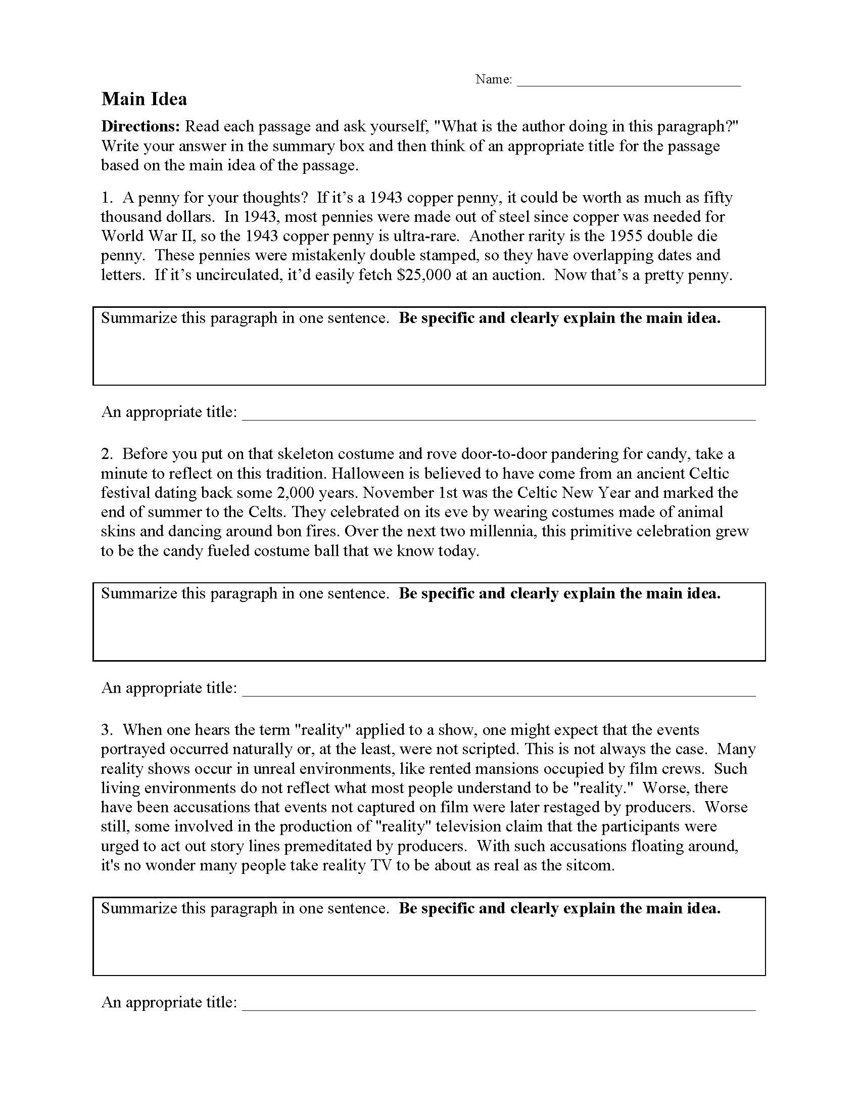 Free Printable Worksheets For Preschoolers