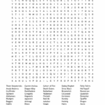 Mega Harry Potter Word Find Word Search WordMint