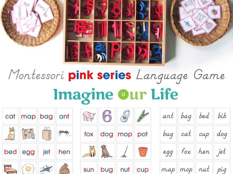 Montessori CVC Word Match Printables Imagine Our Life