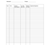 Narcotic Count Sheet Fill Online Printable Fillable Blank PdfFiller