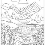 Nature Coloring Pages 100 Free Printables