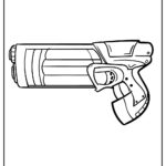 Nerf Gun Coloring Pages 100 Free Printables