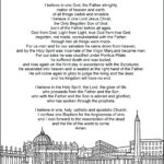 Nicene Creed Coloring Page Catholic Prayers TheCatholicKid