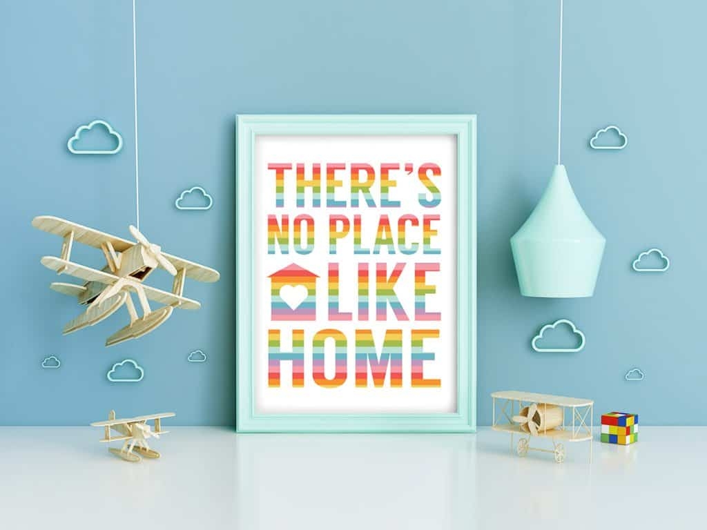 There'S No Place Like Home Free Printable