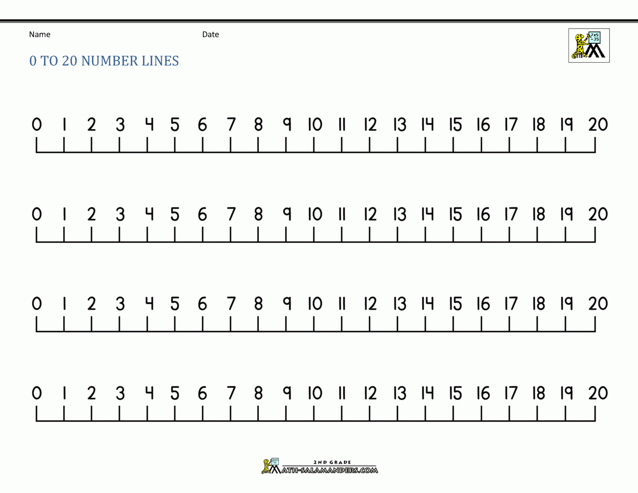 Counting Dots On Numbers