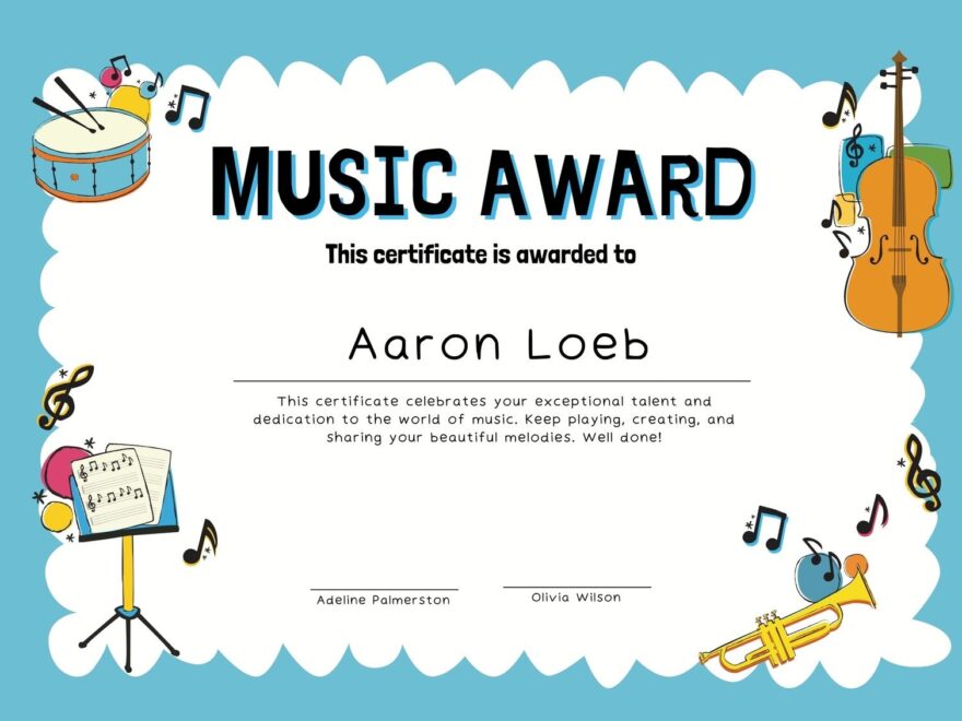 Page 13 Free Printable Certificate Templates You Can Customize Canva