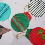 Paper Jingle Bell Ornament Craft For Kids step by step Pictures The Purple Yarn