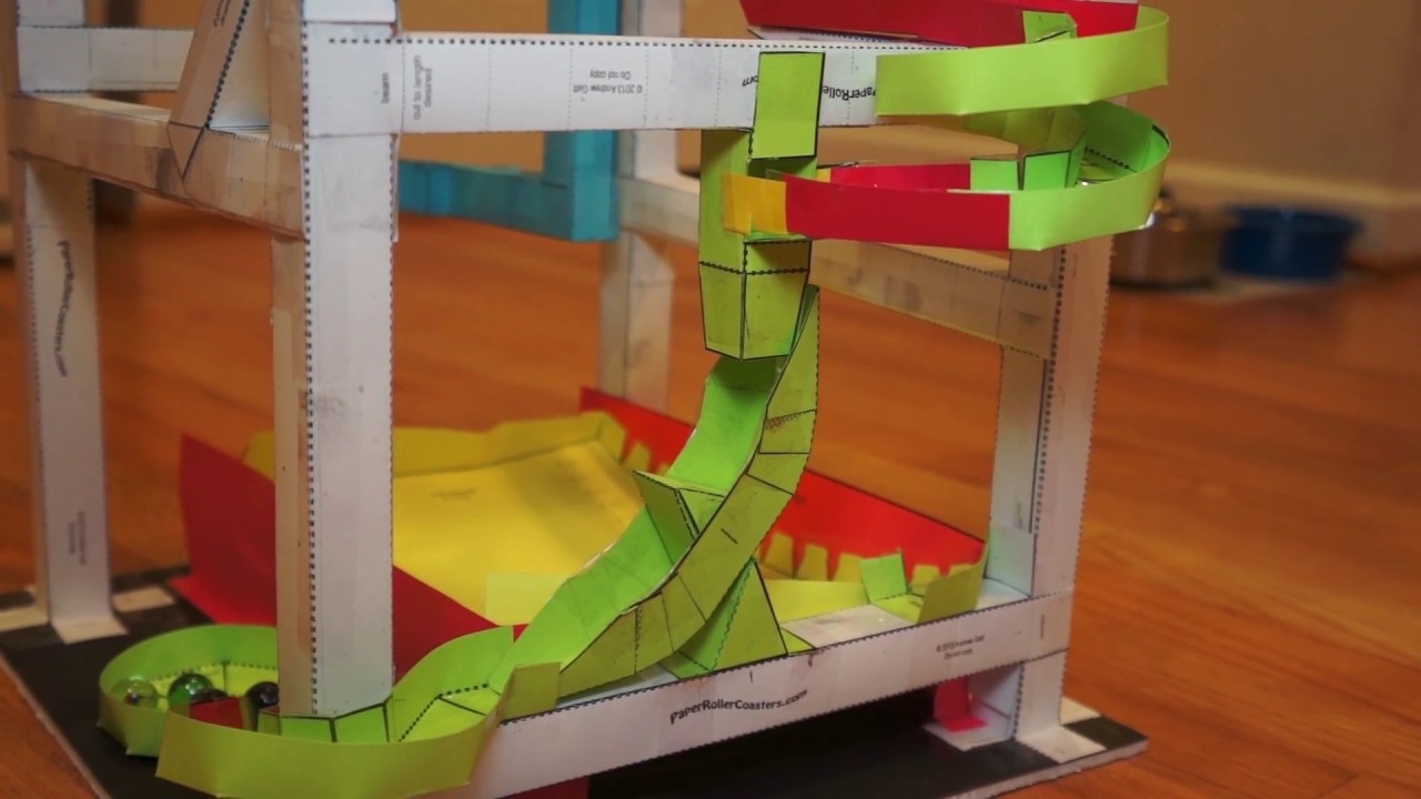 Free Printable Roller Coaster Templates