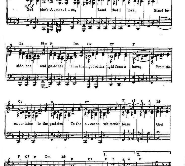 Pin By Tamara Harrison On Pinspired God Bless America Lyrics Hymn Sheet Music Sheet Music