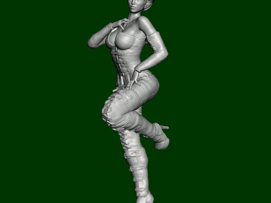 Pirate Girl Free STL File For Cults