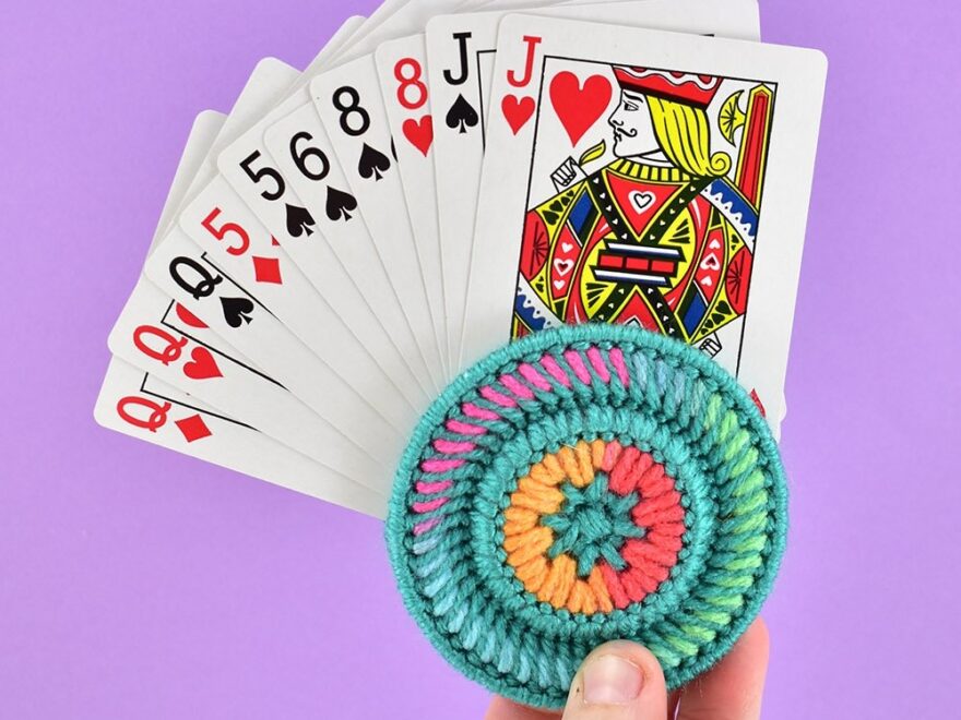 Plastic Canvas Playing Card Helper Dream A Little Bigger