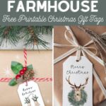 Printable Christmas Tags For Holiday Gift Wrapping The Girl Creative