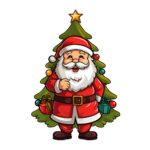 Printable Coloring Pages Of Santa Claus Coloring Pages Mimi Panda