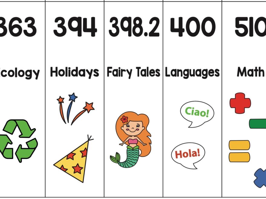 Printable Dewey Decimal System Reading Adventures For Kids Ages 3 To 5