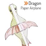 Printable Flying Dragon Craft Create In The Chaos
