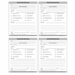 Printable Phone Message Slips Fill Online Printable Fillable Blank PdfFiller