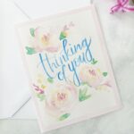 Printable Thinking Of You Card Pineapple Paper Co