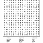 Printable Word Search World Of Printables