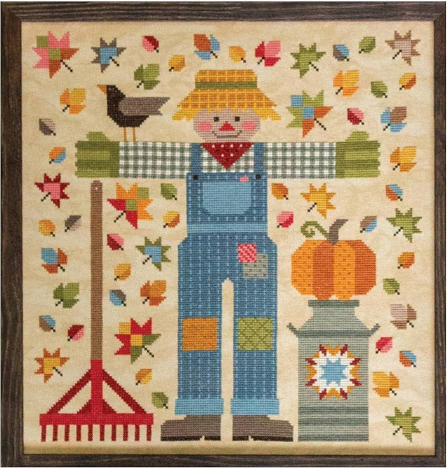 Scarecrows Free Printables Patterns Cross Stitch