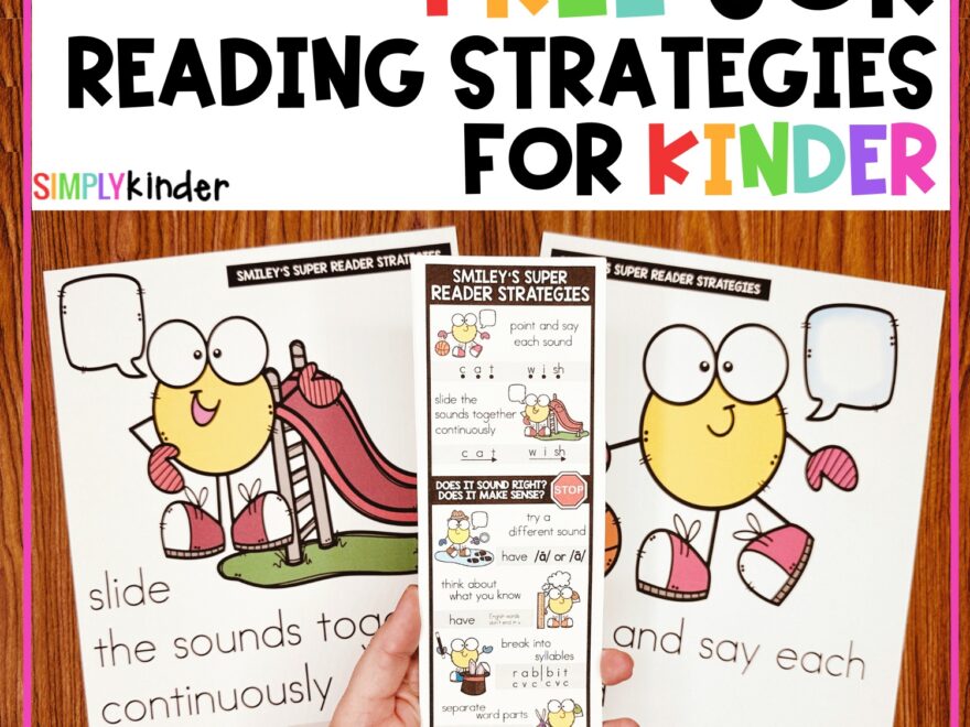Science Of Reading Free Strategy Bookmarks And Posters Simply Kinder
