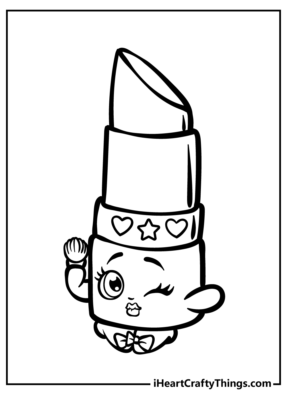 Shopkins Coloring Pages 45 Free Printables 