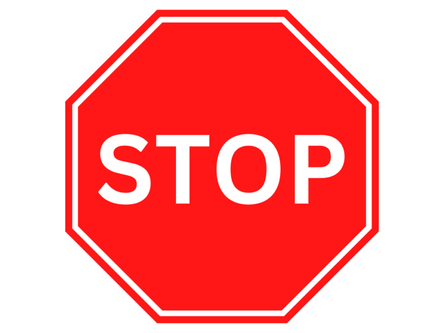 Stop Signs Printable Templates Free PDF Download