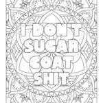 Swear Words Adult Coloring Book By GBN Publishing Club Adult Humor Coloring Pages printable PDF Download Etsy