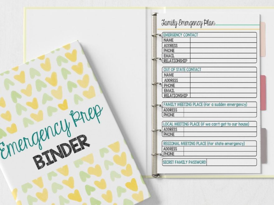 The Emergency Prep Binder Every Family Should Have Sunny Day Family