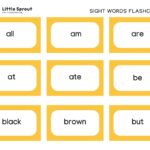 Top Dolch Sight Words Printable Flash Cards Little Sprout