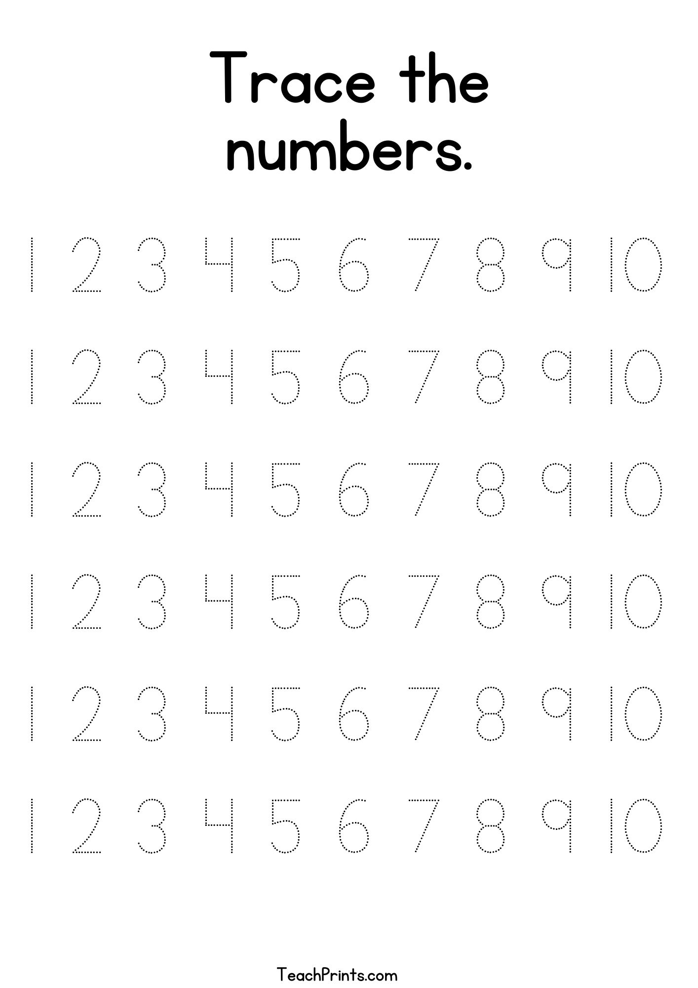Math Drills Free Printable