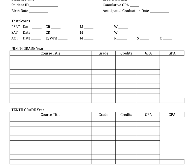 Transcript Generator Fill Online Printable Fillable Blank PdfFiller