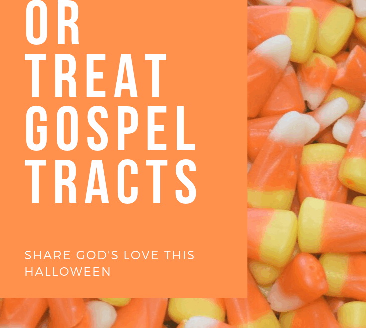 Trick Or Treat Gospel Tract Rachel Schmoyer
