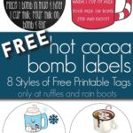 Use These Free Printable Hot Cocoa Bomb Labels For Gift Giving