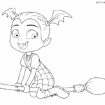 Vampirina Coloring Pages Print And Color