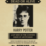 Vintage Harry Potter Wanted Poster Venngage