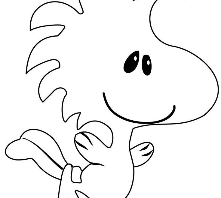 Woodstock From The Peanuts Movie Coloring Page Snoopy Coloring Pages Angel Coloring Pages Free Printable Coloring Pages