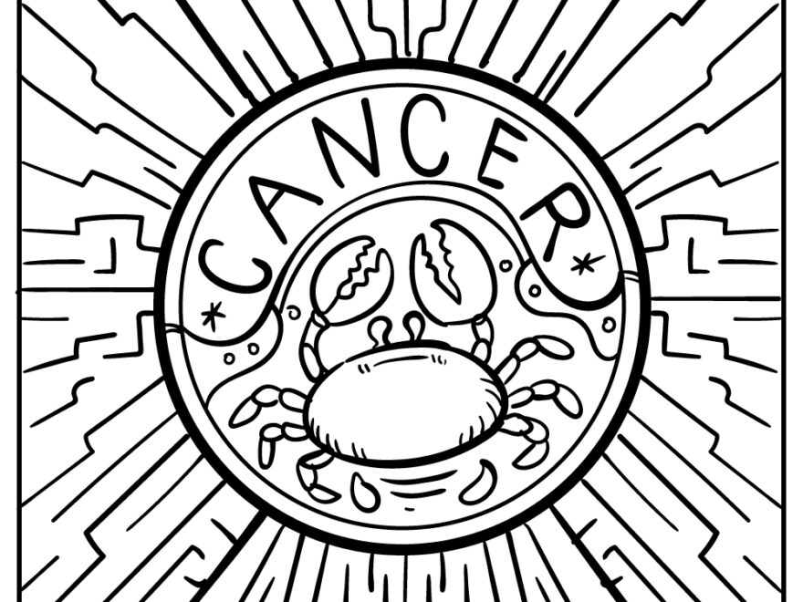 Zodiac Sign Coloring Pages 100 Free Printables